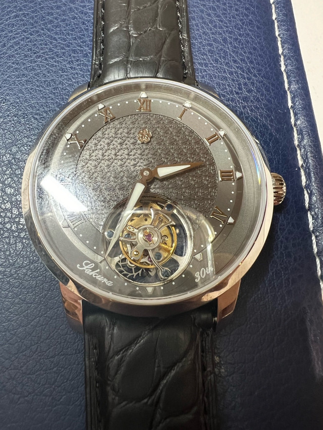 Limited Edition Sakura Tourbillon Wristwatch in Jewellery & Watches in Mississauga / Peel Region