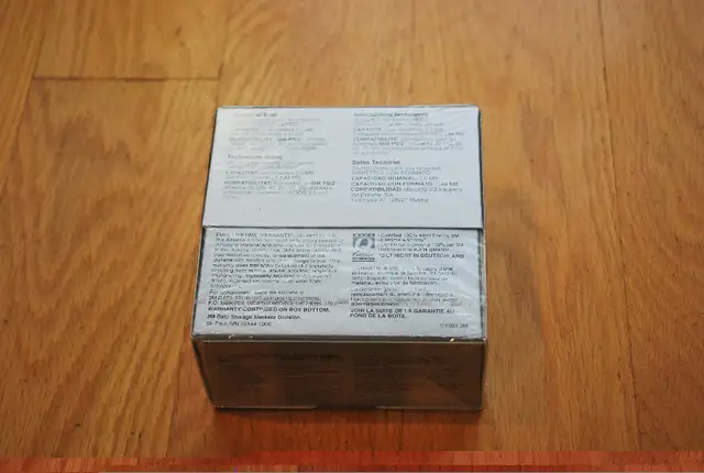 Brand New – 3M 3.5” Floppy Diskettes 1.44MB HD High Density Disk64634280482049122