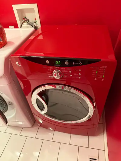 Samsung washer and GE dryer, View more
