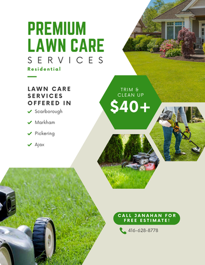 Lawn Care Service (Scarborough, Pickering, Ajax, Markham), View more