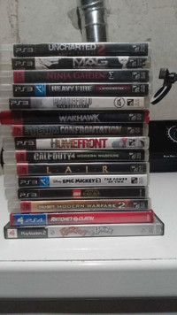 ps3, ps4 and ps2 games for sale! (Check description) 