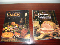 German cooking, sausage making, game