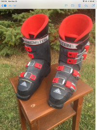 downhill skiis...boots and poles...$135