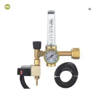 CO2 Regulator 40MM HIGH PRESSURE GAUGE : 0-4000PSI Flowmeter: 0-15 scfh Inlet connection: cga-320 Ho...