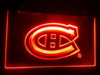MONTREAL CANADIENS  LED NEON SIGN PERFEC T FOR THE BIGGEST FAN!