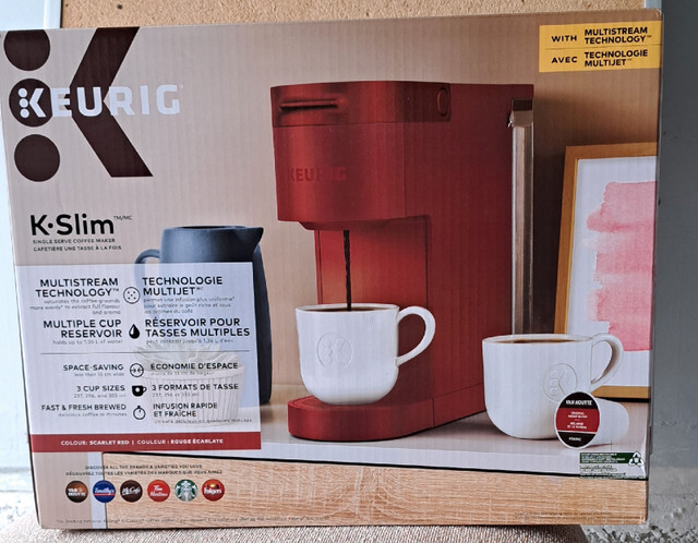 Keurig K-Slim Single Serve K-Cup Coffee Maker MultiStream Tech | Coffee  Makers | City of Toronto | Kijiji