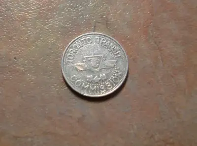 Toronto Transit Commission TTC Subway Fare vintage coin Token, View more