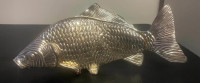 VTG 1970 Silver Plated Koi Carp Fish Napkin Holder. Itay