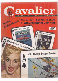 Cavalier magazine 1961 Marilyn Monroe Amphicar Hitchcock WWi etc