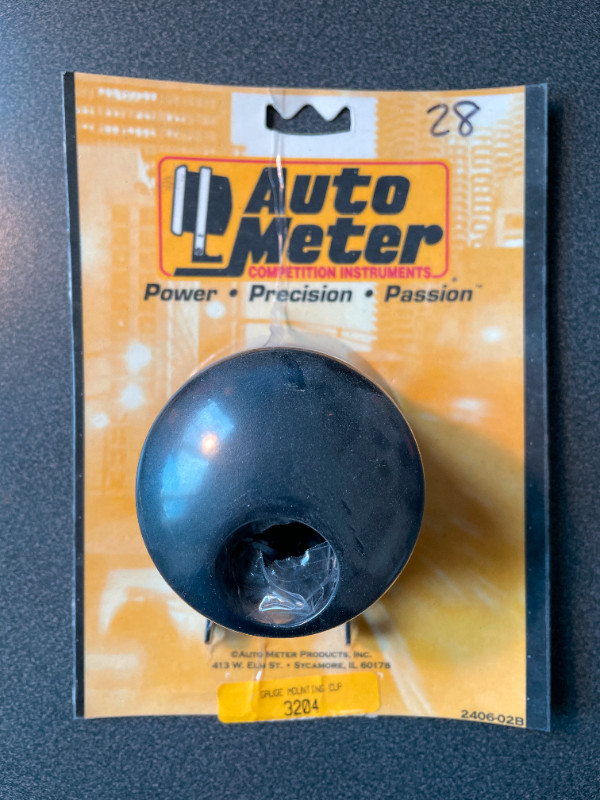 Autometer mounting cup in Other Parts & Accessories in Edmonton