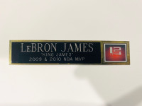 LeBron James	NBA Nameplate