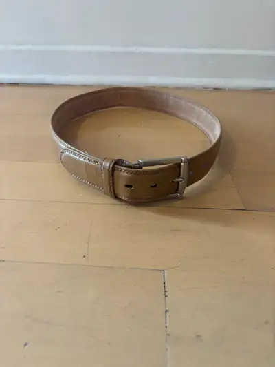 Leather Belt - S/P UNISEX - Ceinture en Cuir , View more