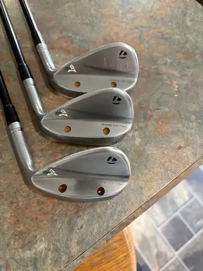 TaylorMade MG4 50, 54 and 58 degree wedges, View more