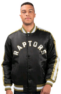 STARTER Men's Toronto Raptors NBA Championship Varsity Jacket