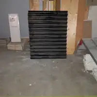 Corrugated steel panels