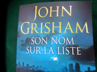 Le plus récent polar de John GRISHAM...toujours passionnant!