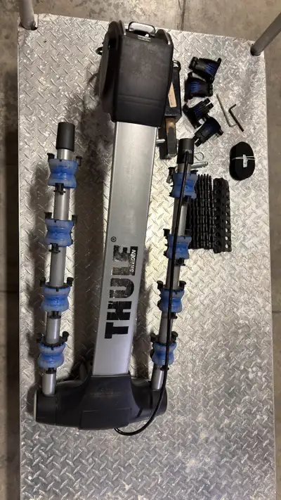 Thule Bike Rack + Trailer Adapter (Key Included), View more