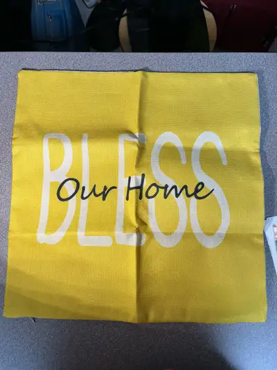 Bless Our Home Pillow cover, View more
