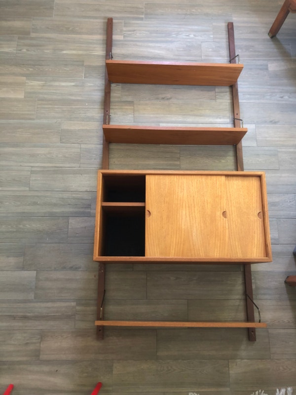 Vintage Danish Teak Wall Modular Unit Bookcases & Shelving Units