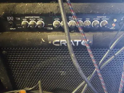 Crate bt100 bass amp, View more