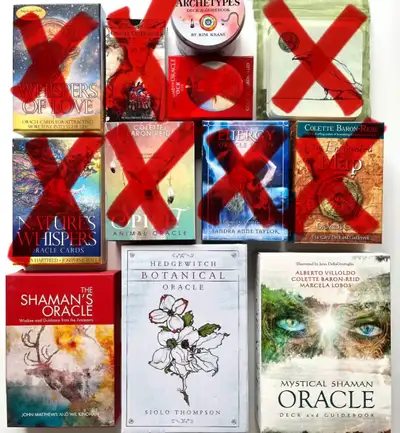 Oracle cards excellent condition - Cartes oracle +++, View more
