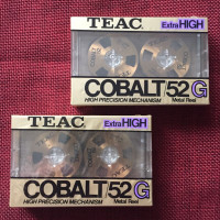 TEAC Cobalt/52G Extra FINE Sealed Cassettes