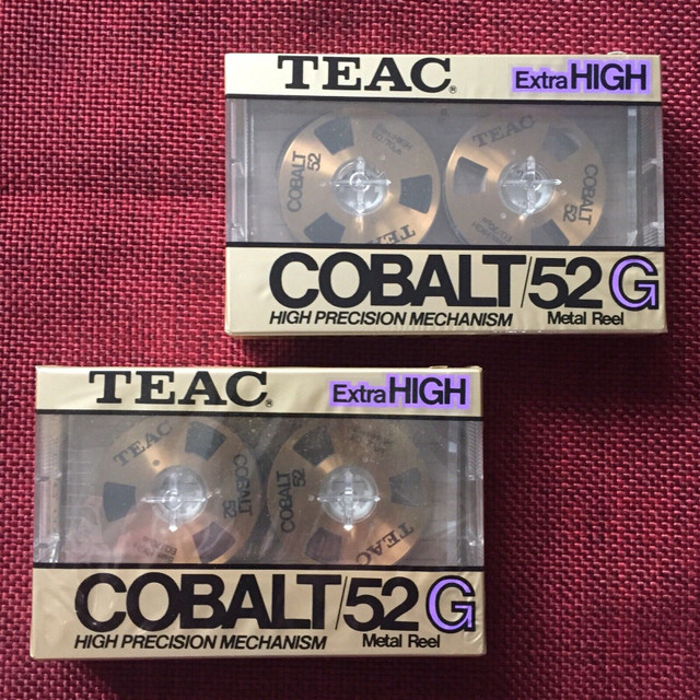 TEAC Cobalt/52G Extra FINE Sealed Cassettes in Stereo Systems & Home Theatre in North Bay