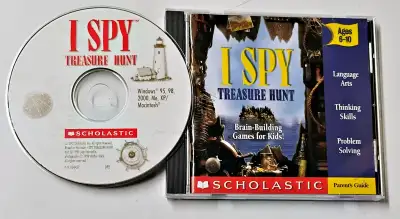 I Spy Treasure Hunt CD-ROM 2001 Scholastic WIN95 / MAC, View more