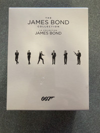 New sealed The James Bond Collection 24 films on bluray 007