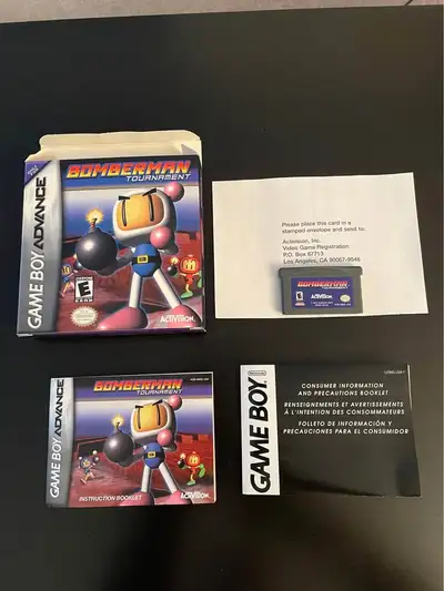 Bomberman Tournament (Game Boy Advance) CIB, View more