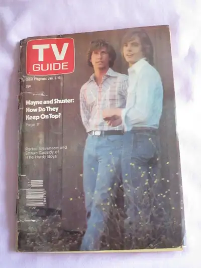 HARDY BOYS  VINTAGE TV GUIDE, View more