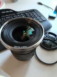 Carl Zeiss Distagon 21mm F2.8 full frame lens, canon mount