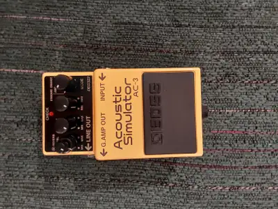 Boss AC-3 Acoustic Simulator Pedal, View more