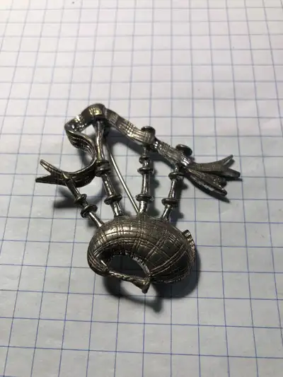 Bagpipe Brooch, View more