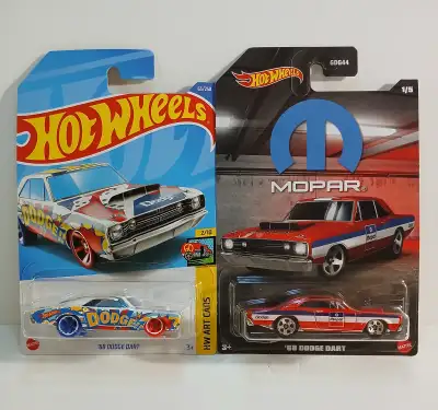 '68 Dodge Dart. 2 Colour Variations. 2022 Hot Wheels, View more
