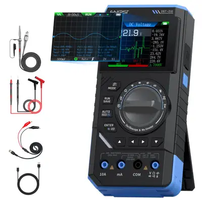 FNIRSI DST-210 Handheld Oscilloscope Multimeter 10MHz Bandwidth, View more