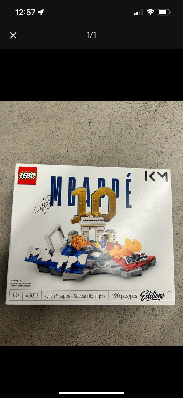 Lego Kylian Mbappé – Soccer Highlights