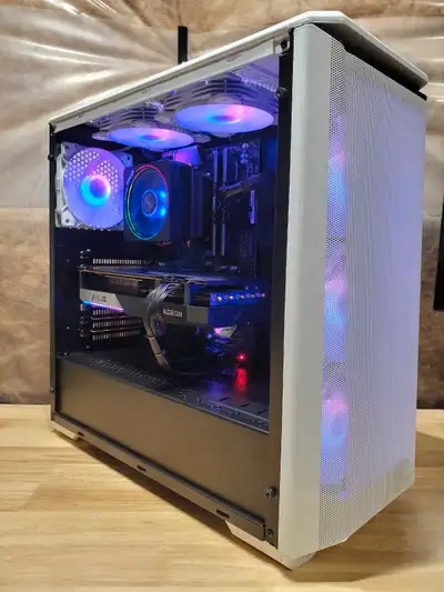 Gaming PC (3700x/6750XT/32GB/1TB/WIFI-BT/USBC/ARGB), View more