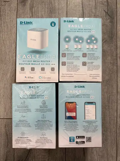 D-Link AX1800 Router pickup only @ Glynn rd ajax , View more