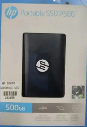 HP P500 500GB Portable SSD, View more