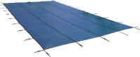 Blue Wave 20-ft x 40-ft Rectangular Pool Safety Cover, Blue