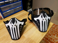 Punisher leather riding masks