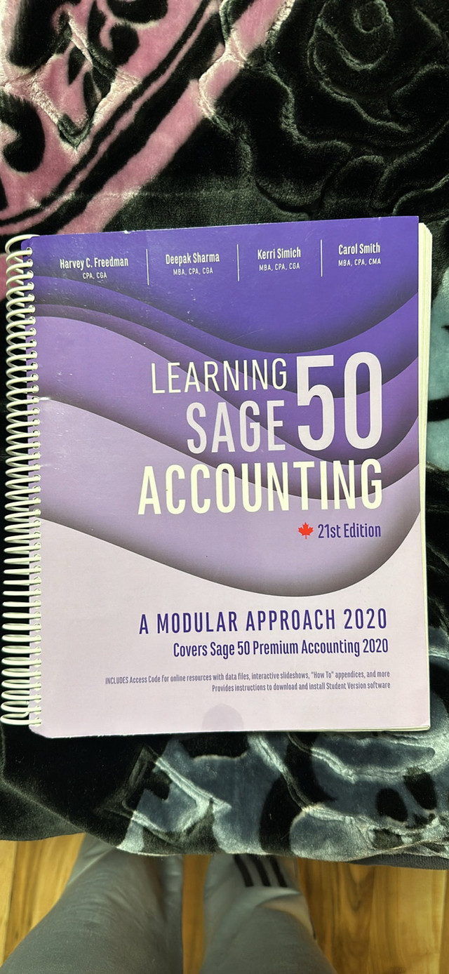 Sage 50 accounting  in Textbooks in Delta/Surrey/Langley