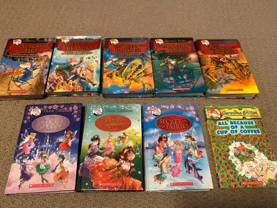 9 books. Geronimo Stilton/ Thea Stilton Fantasy Novels, View more