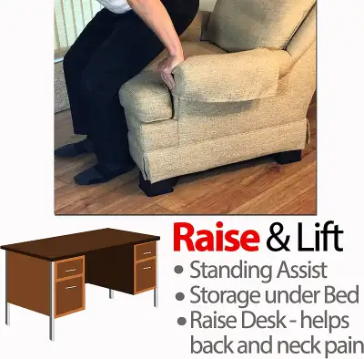 Utopia Furniture risers - Pack of 8, View more