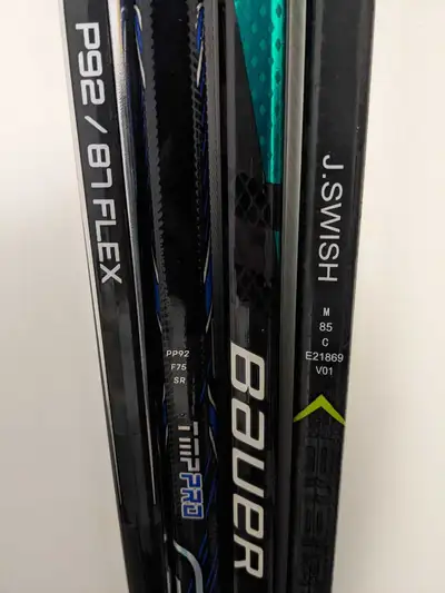 Used RH pro stock & retail hockey sticks, View more