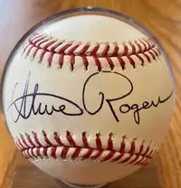 Montreal Expos Steve Rogers Autographed Ball - can ship for $20