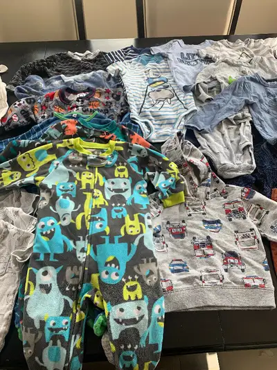 Assorted baby boy clothes - 12M (40 pieces), View more