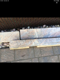 3 PIECES OF GRANIT SILL 