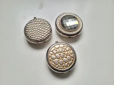 Three Estee Lauder Compacts. $25 each or $60 for all